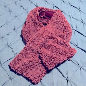 Cuddl Duds Reversible Pull Through Scarf - one size